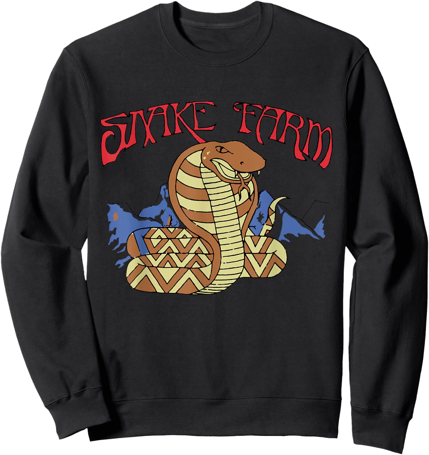 SNAKE FARM | Rock Music Sweatshirt - Sweatshirt | Black