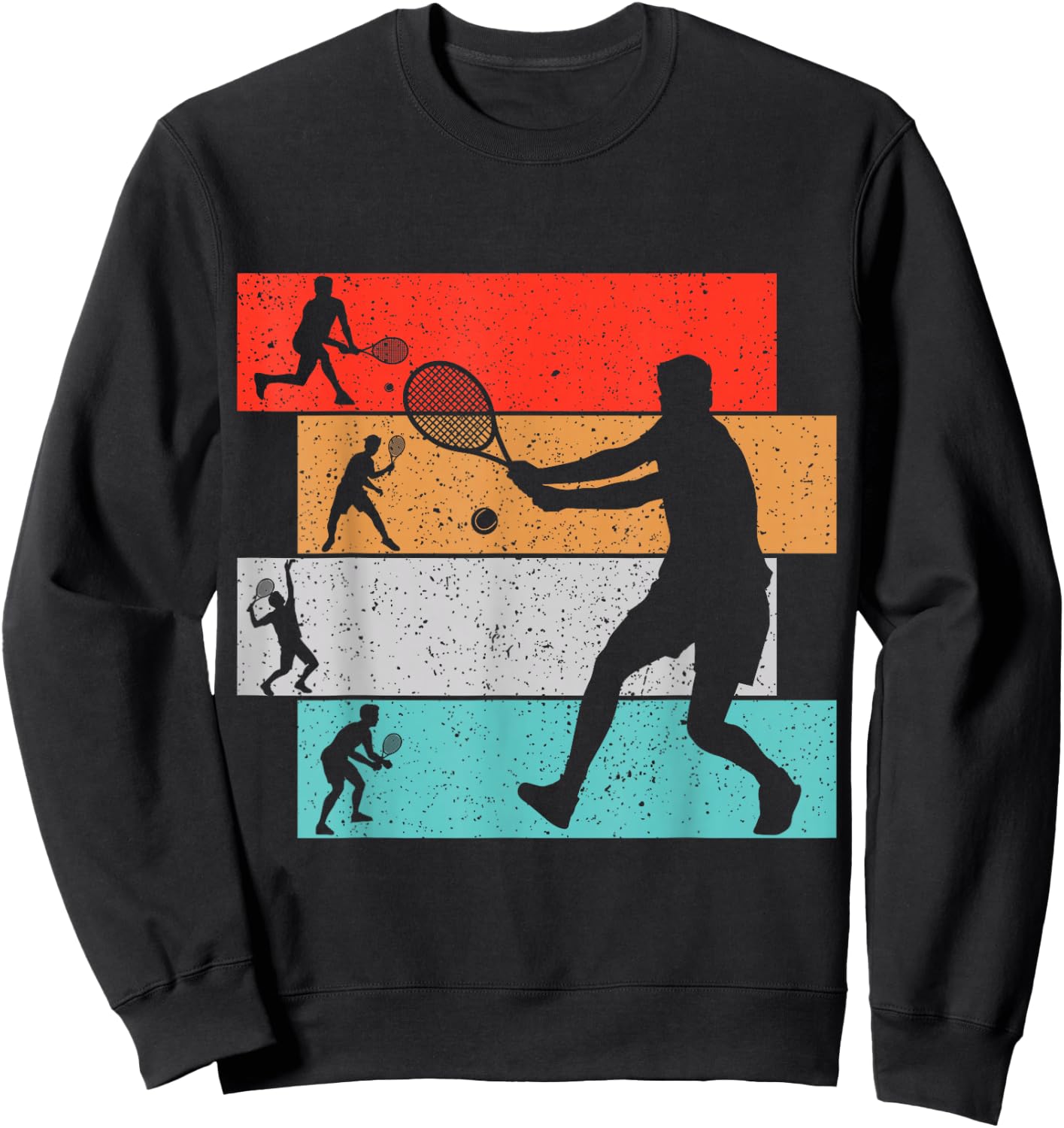 Men's Tennis Apparel & Gift Tennis Boys Kids Youth Men Sweatshirt - Sweatshirt | Black