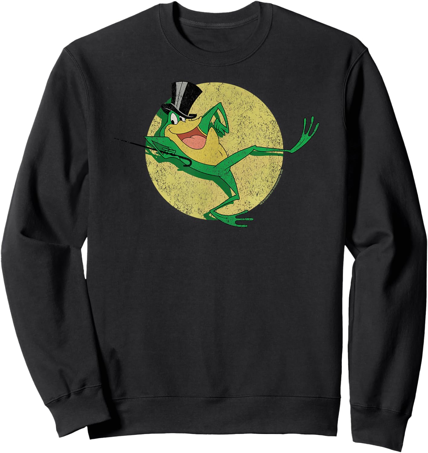 Looney Tunes Michigan J. Frog Hello My Baby Sweatshirt - Sweatshirt | Black