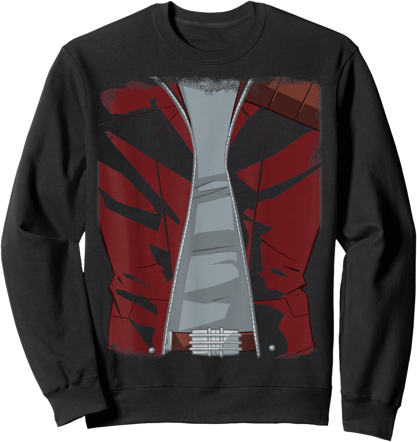 Marvel Studios Guardians of The Galaxy Star-Lord Costume Sweatshirt - Sweatshirt | Black