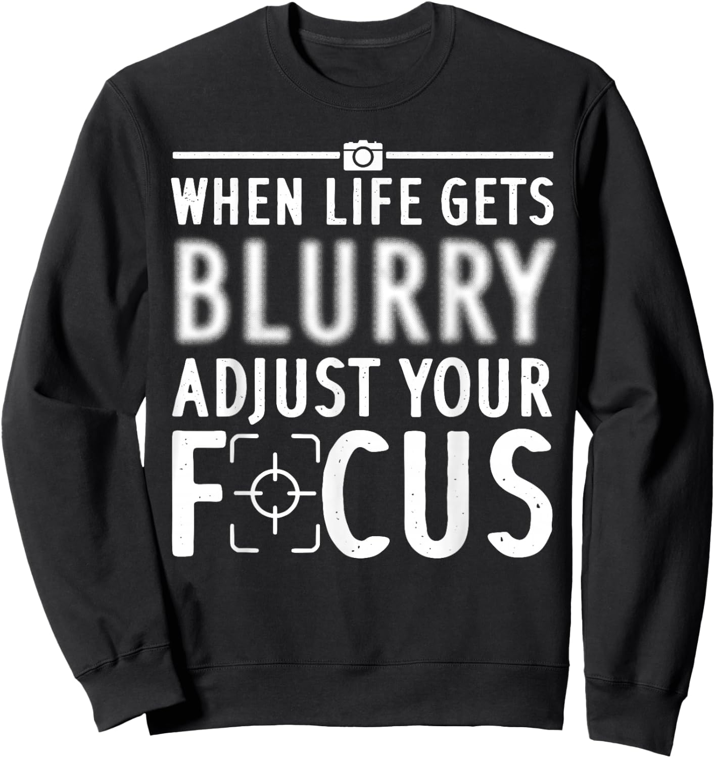 Best Photography Art Women Camera Lover Photographer Sweatshirt - Sweatshirt | Black