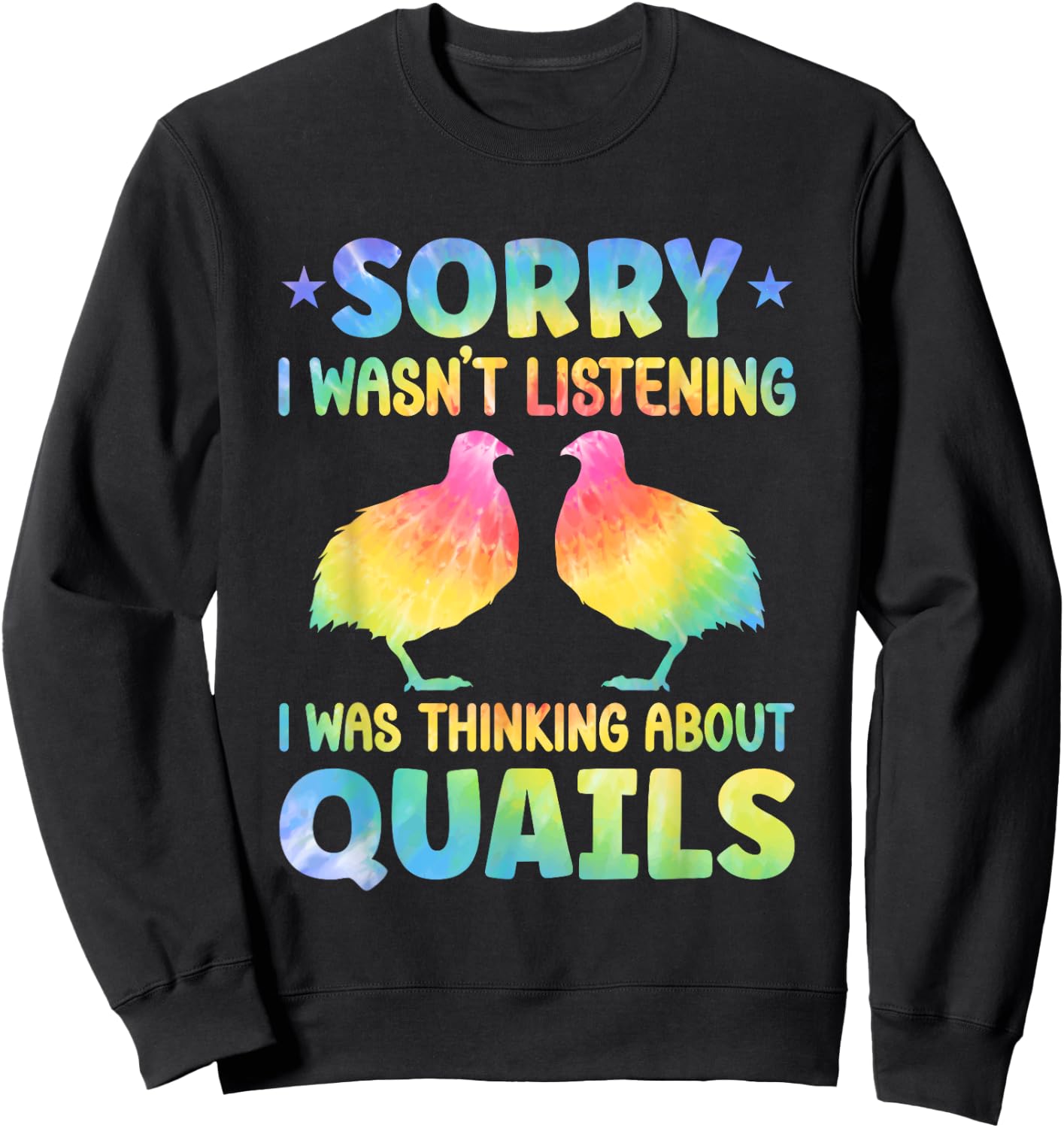 Quail Outfit for Quail Bird Lovers Apparel Girls Sweatshirt - Sweatshirt | Black