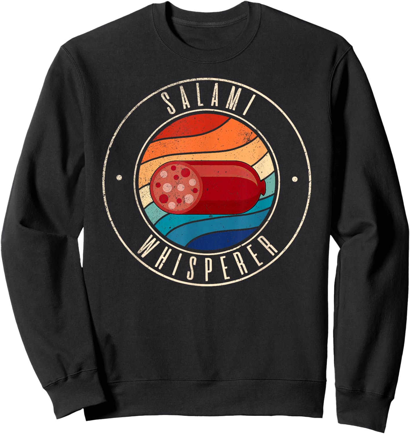 Salami Whisperer Sweatshirt - Sweatshirt | Black