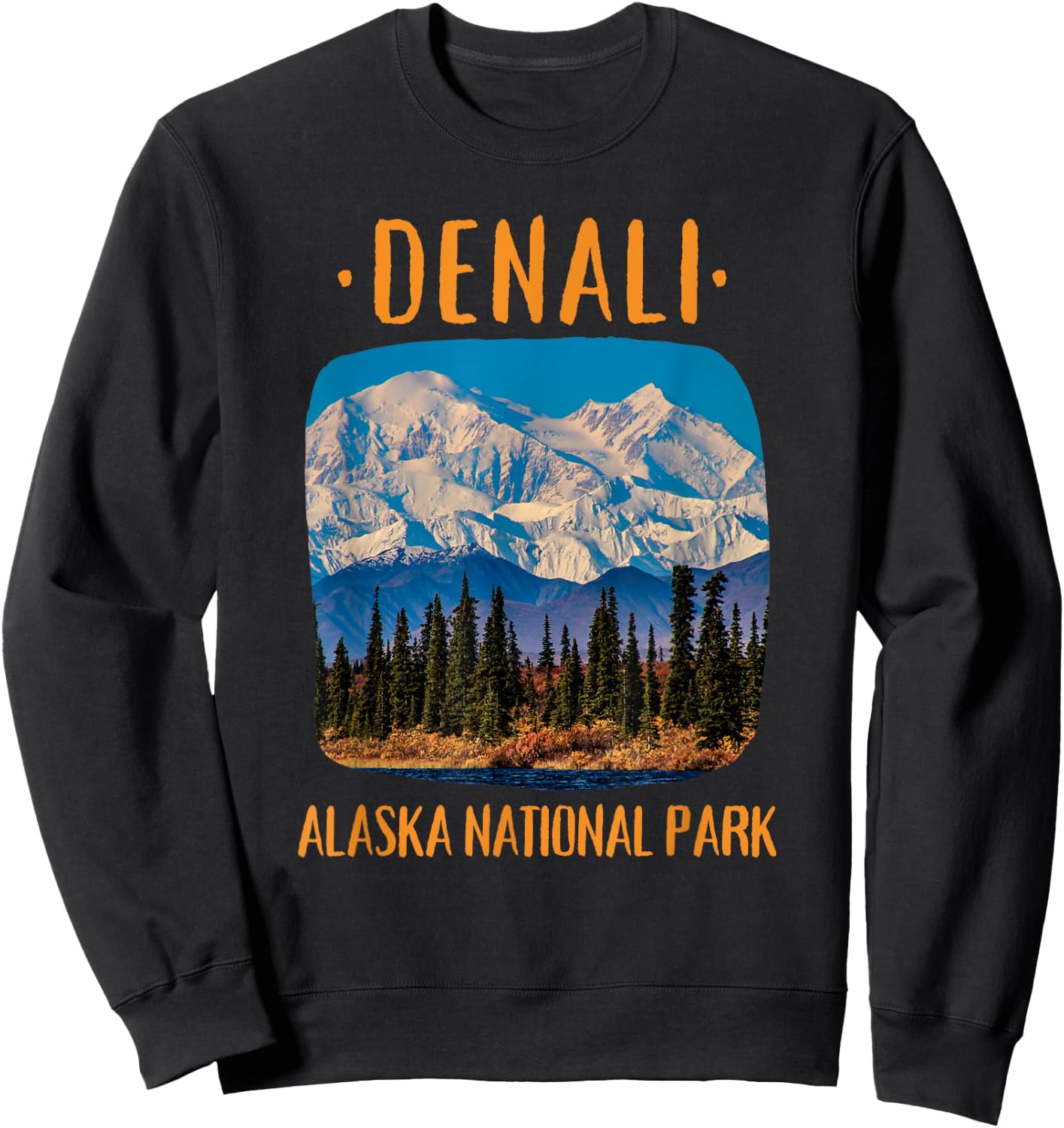 Denali National Park Sweatshirt - Sweatshirt | Black