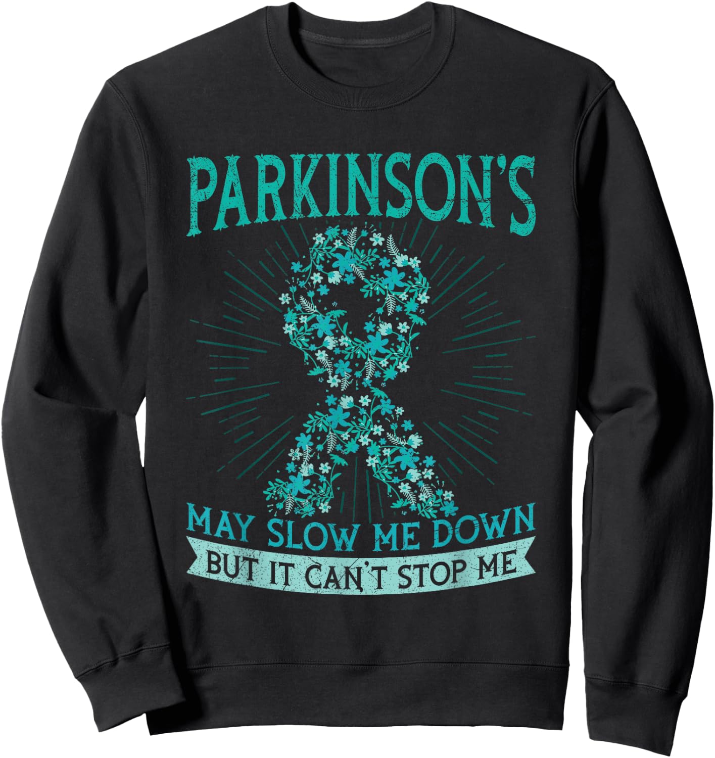 Parkinson's Design for a Guy with parkinson's disease Sweatshirt - Sweatshirt | Black