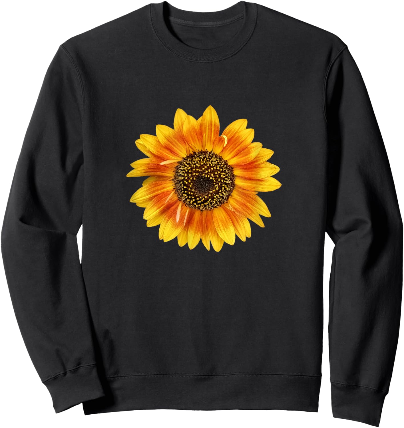 Cute Sunflower/Sunflower: Funny (Sunflower) Sweatshirt - Sweatshirt | Black