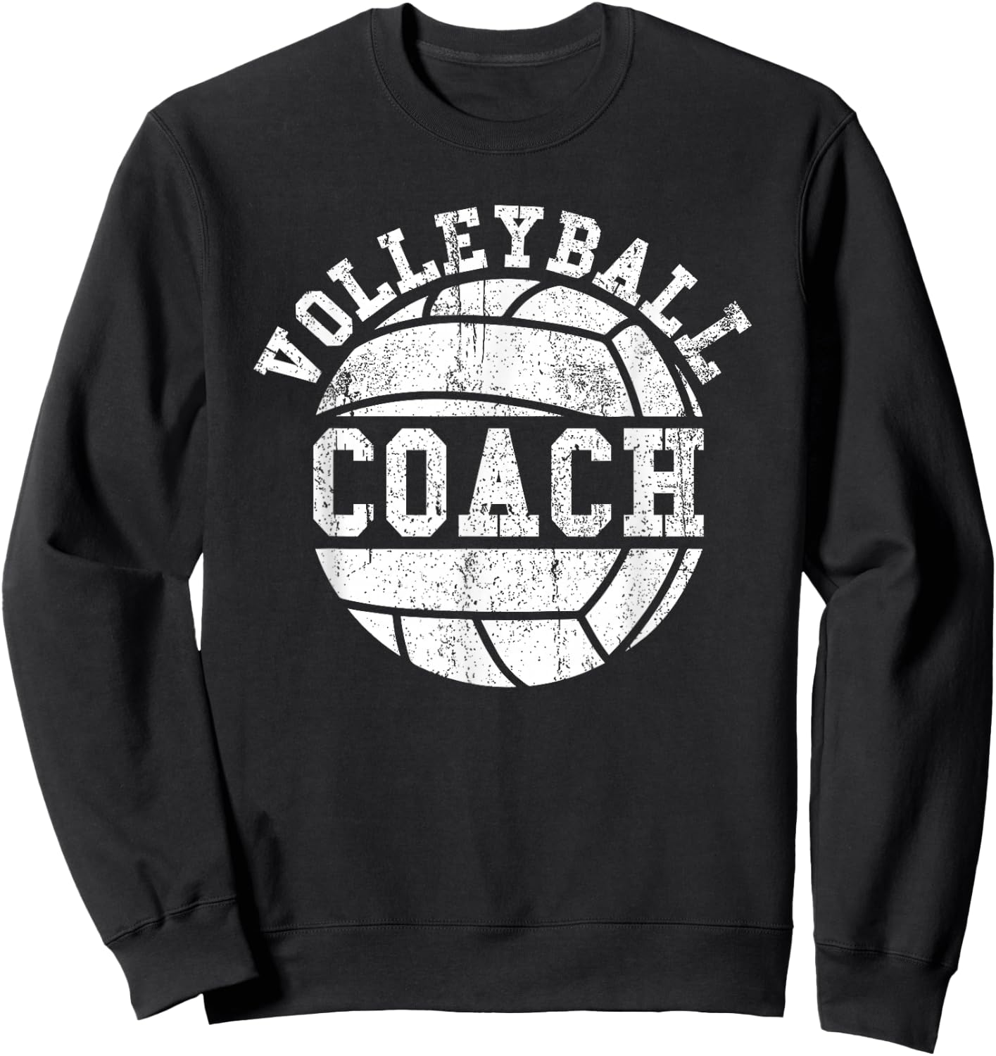 Volleyball Coach Sweatshirt - Sweatshirt | Black