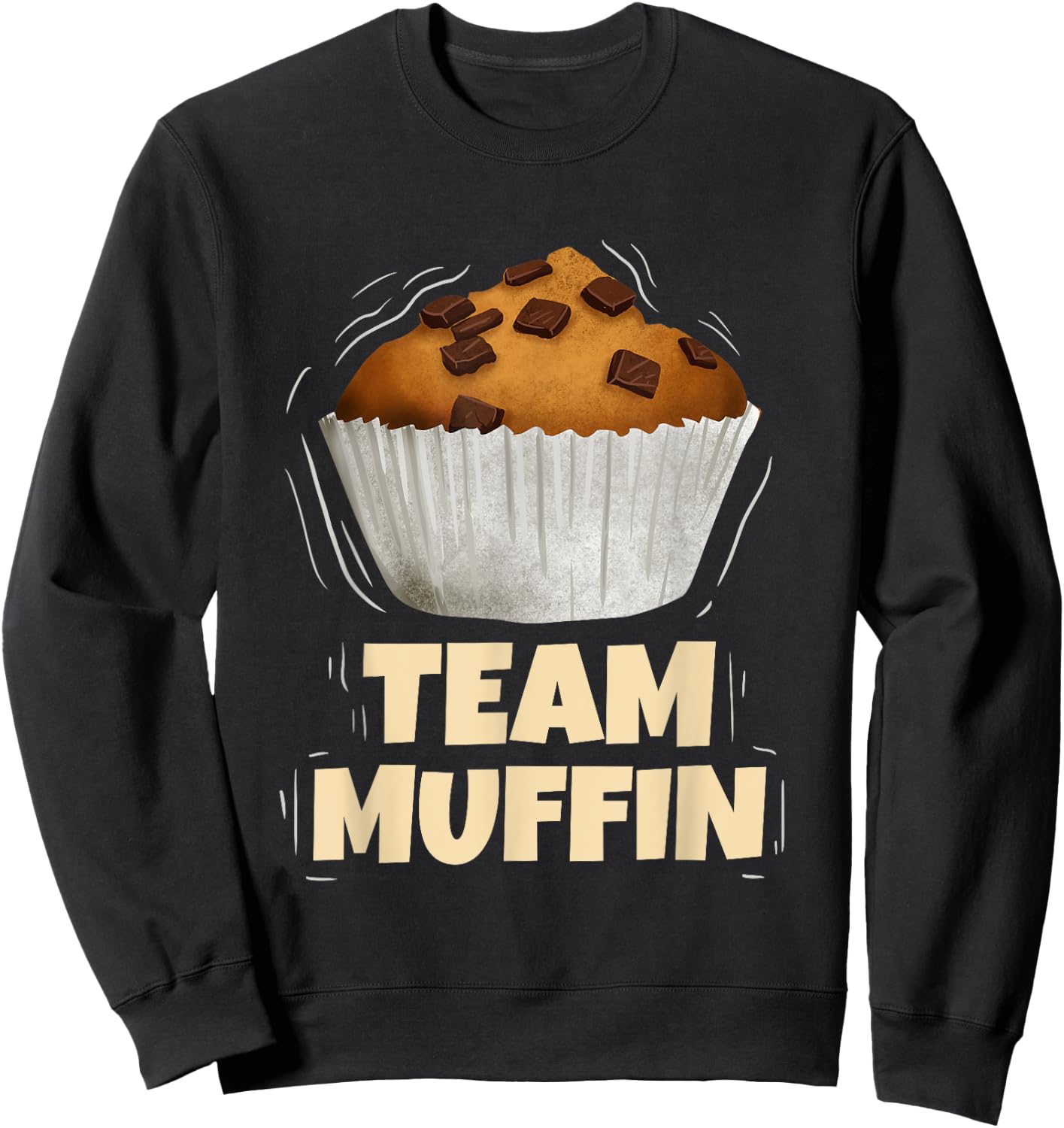 Team Muffin Sweatshirt - Sweatshirt | Black
