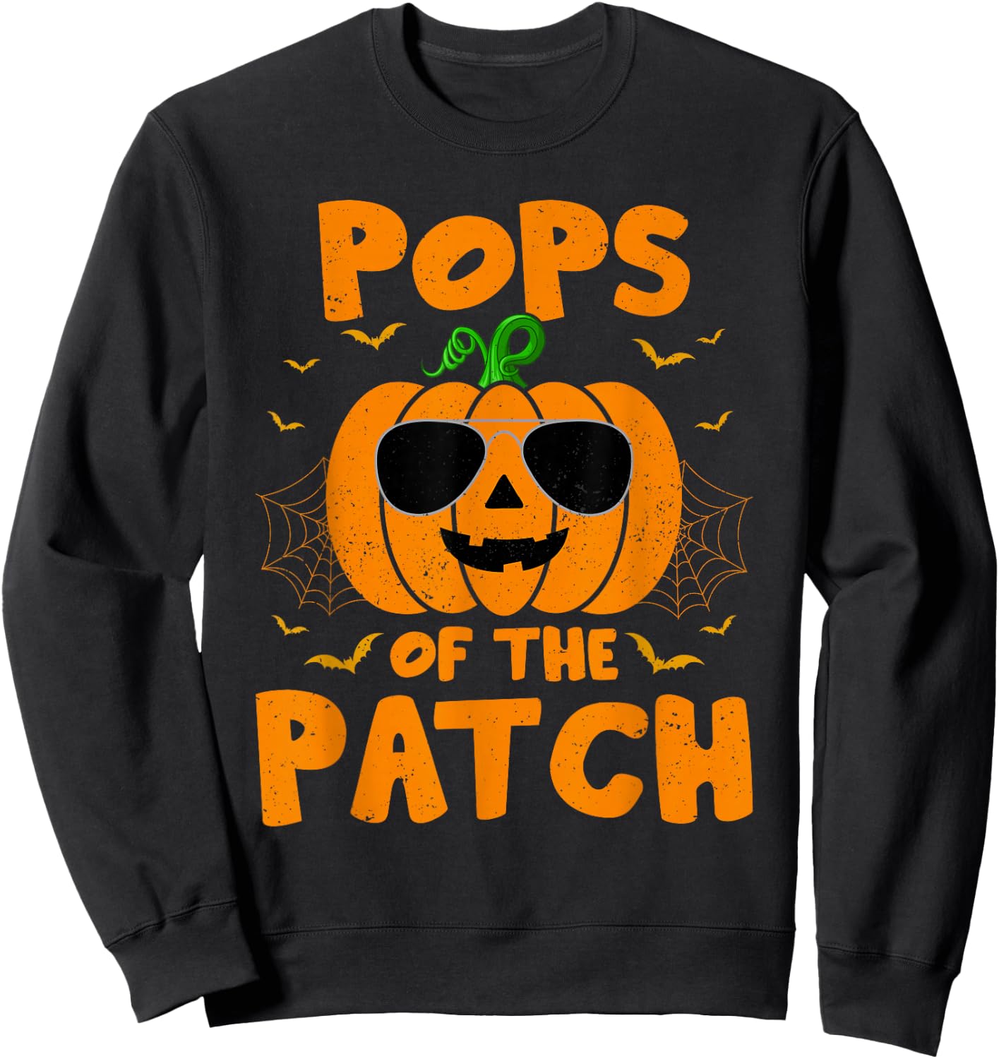 Pumpkin Pops Of The Patch Family Group Costume Halloween Sweatshirt - Sweatshirt | Black