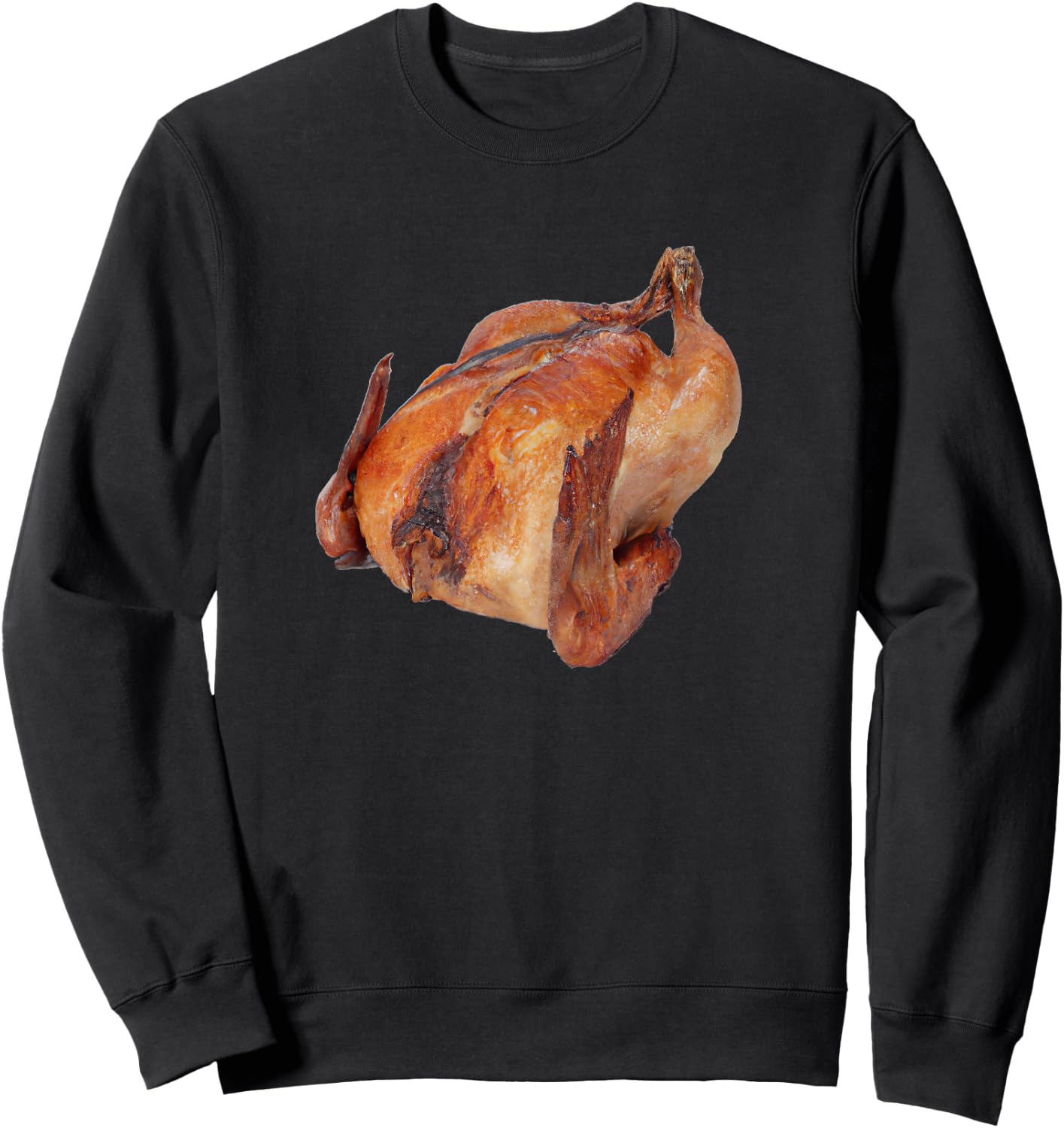 Poultry Roast Rotisserie Chicken - -Adults, Black, Small Sweatshirt - Sweatshirt | Black