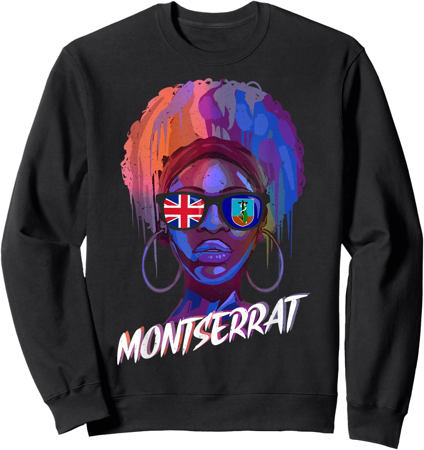 Montserrat Sweatshirt - Sweatshirt | Black