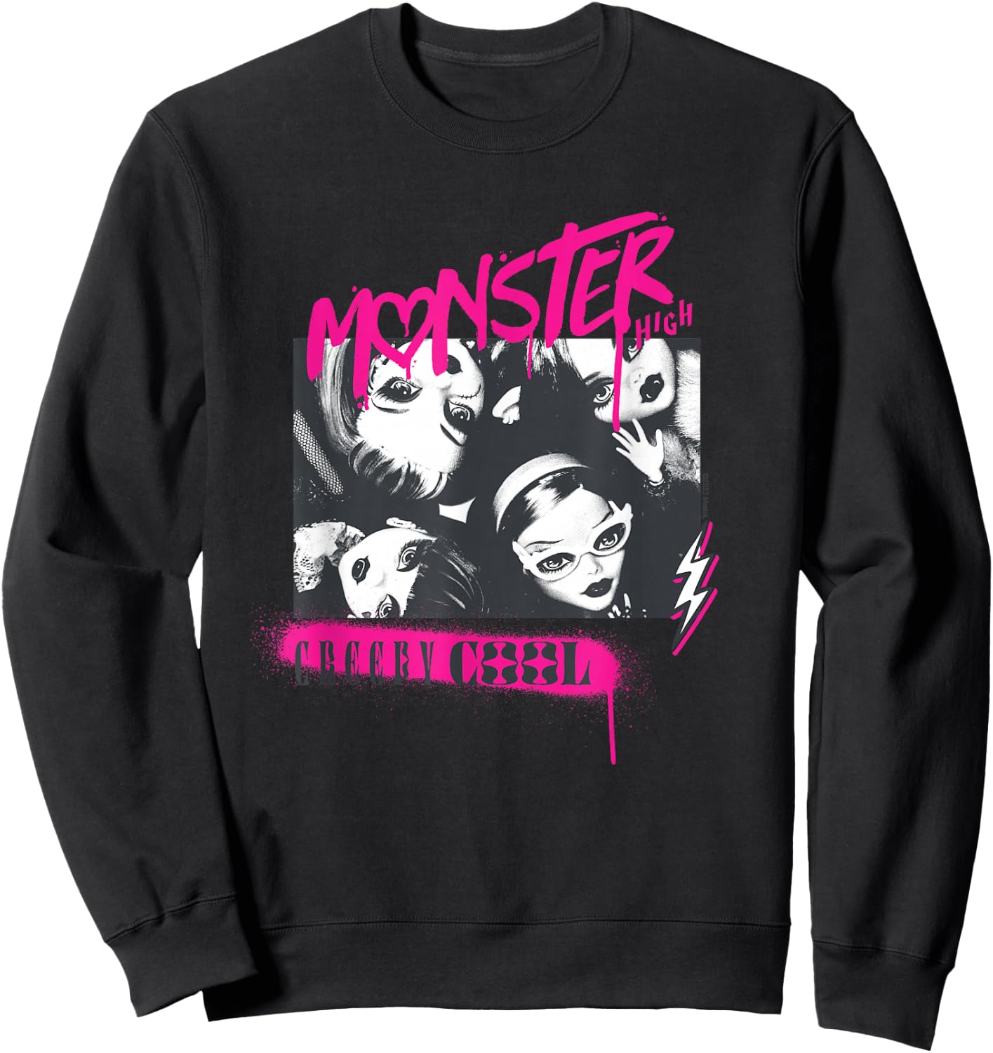 Monster High - Creepy Cool Sweatshirt - Sweatshirt | Black