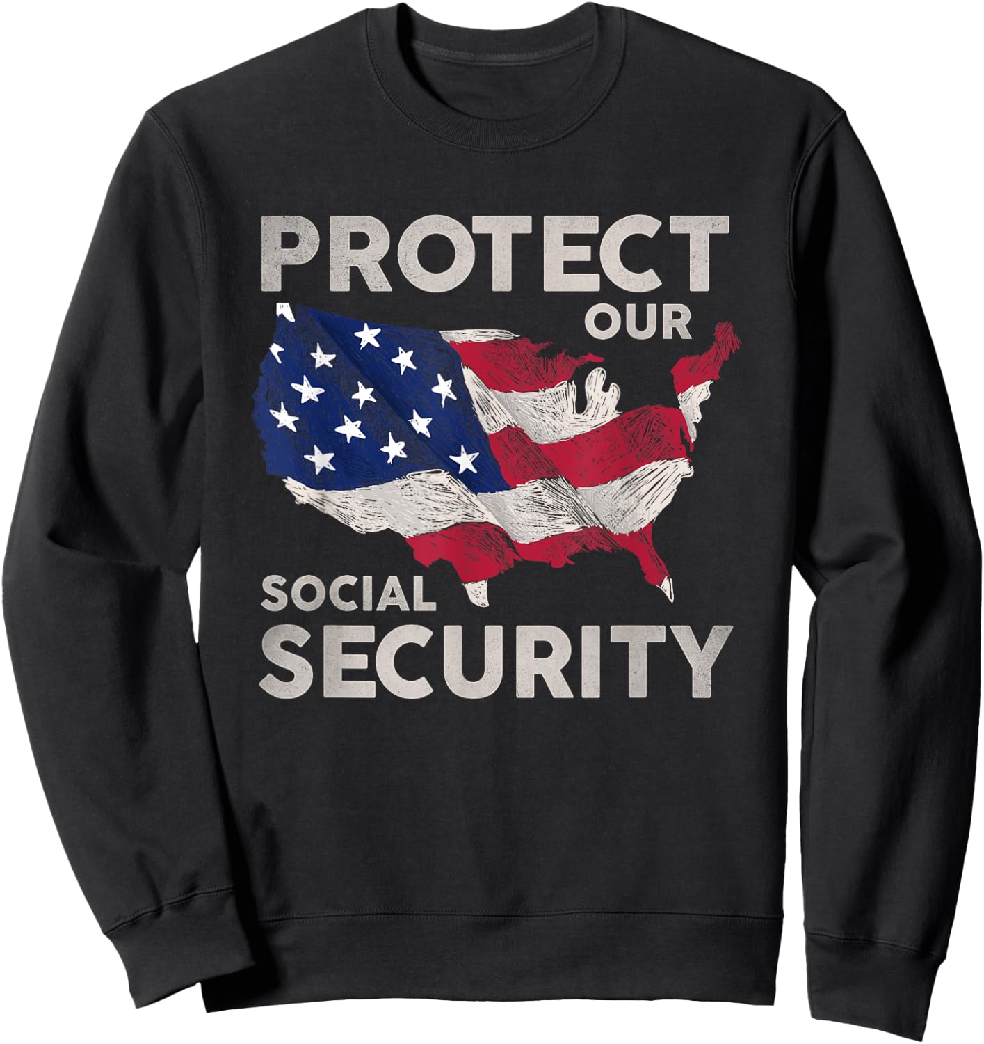 Protect our social security Sweatshirt - Sweatshirt | Black