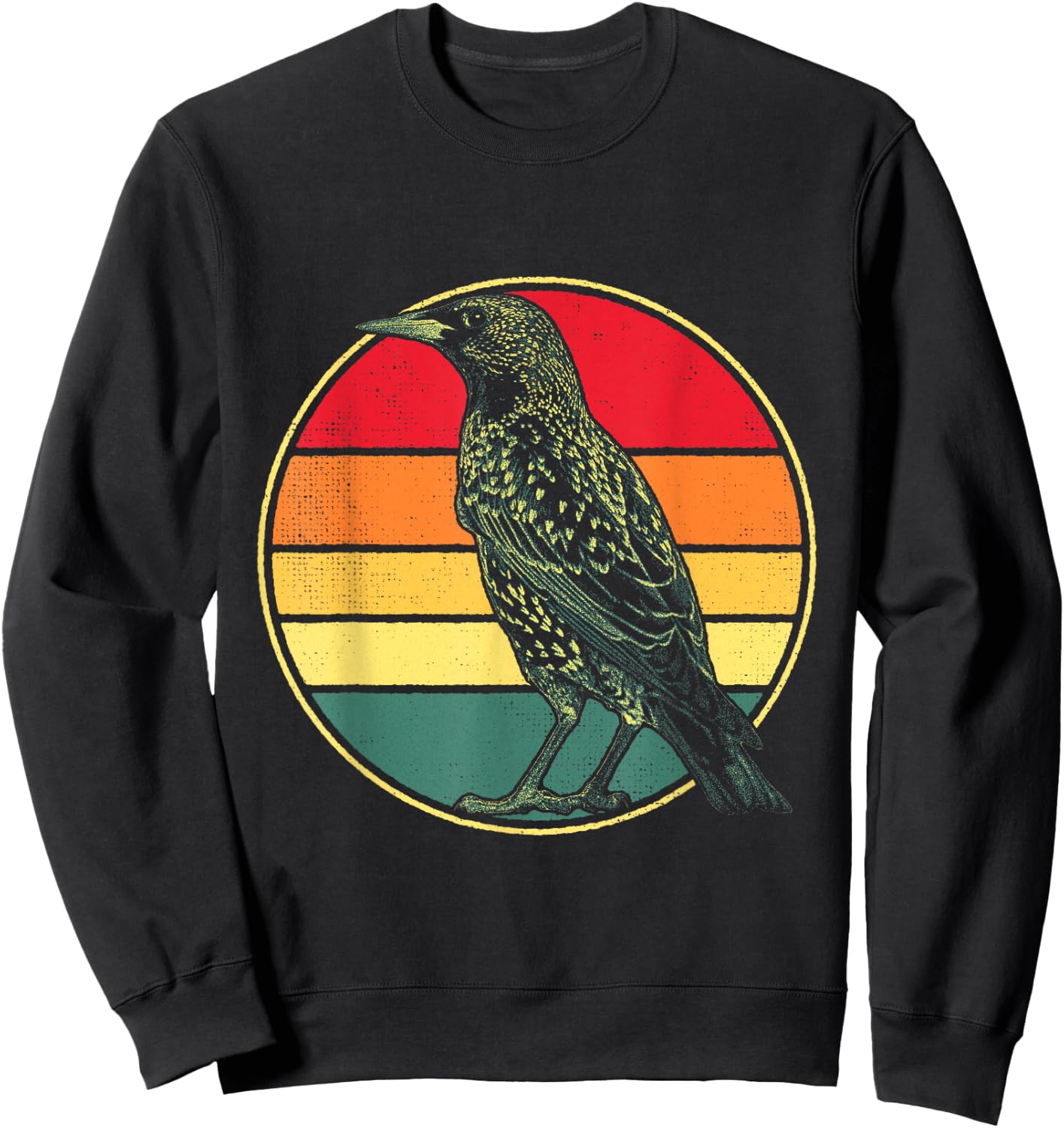 Starling Bird Sweatshirt - Sweatshirt | Black