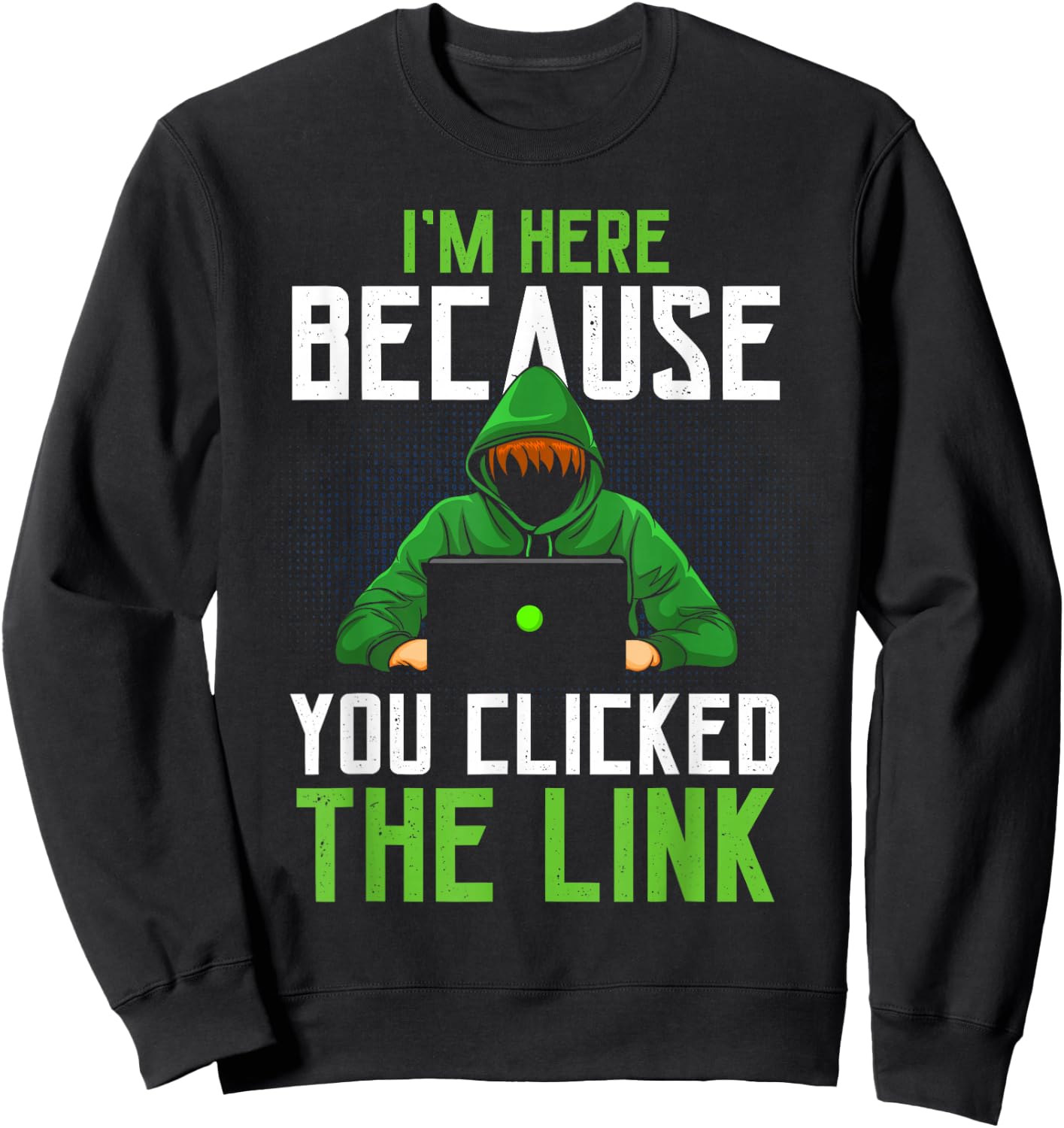 Cyber Security Professional Funny IT Security Ethical Hacker Sweatshirt - Sweatshirt | Black