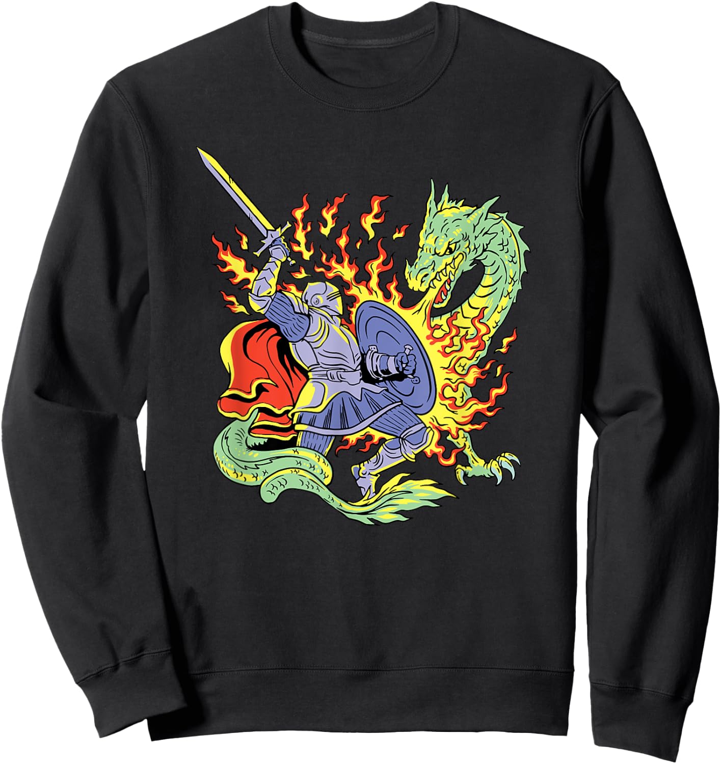 Dragon Slayer Sweatshirt - Sweatshirt | Black