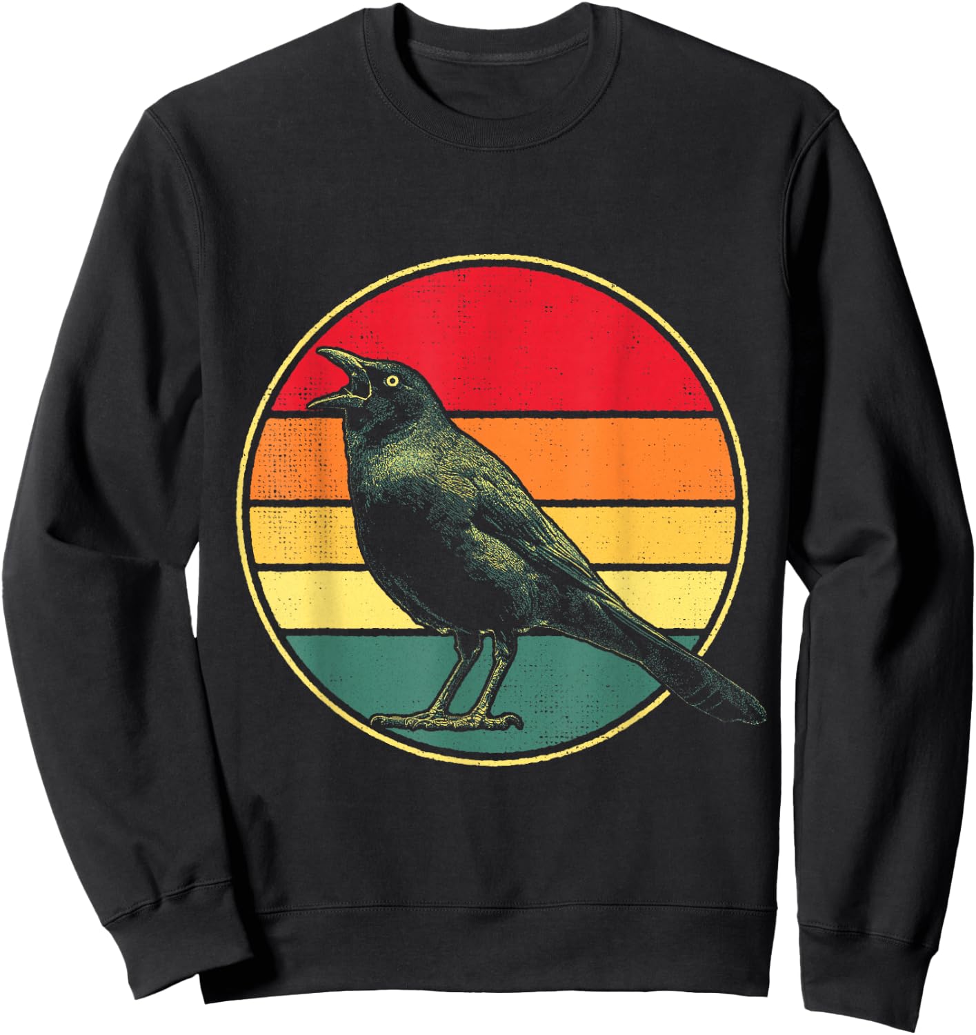 Grackle Bird Sweatshirt - Sweatshirt | Black