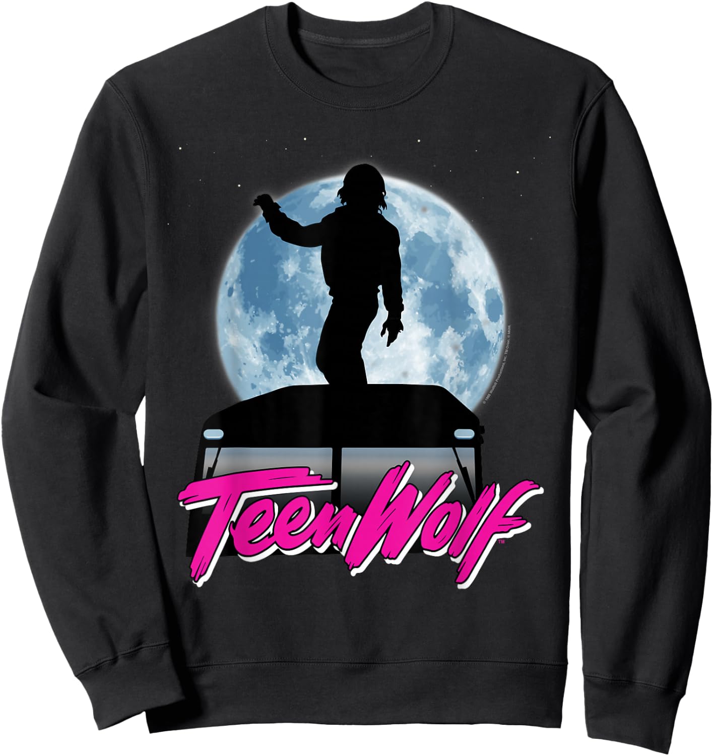 Teen Wolf Moonlight Surf Sweatshirt - Sweatshirt | Black