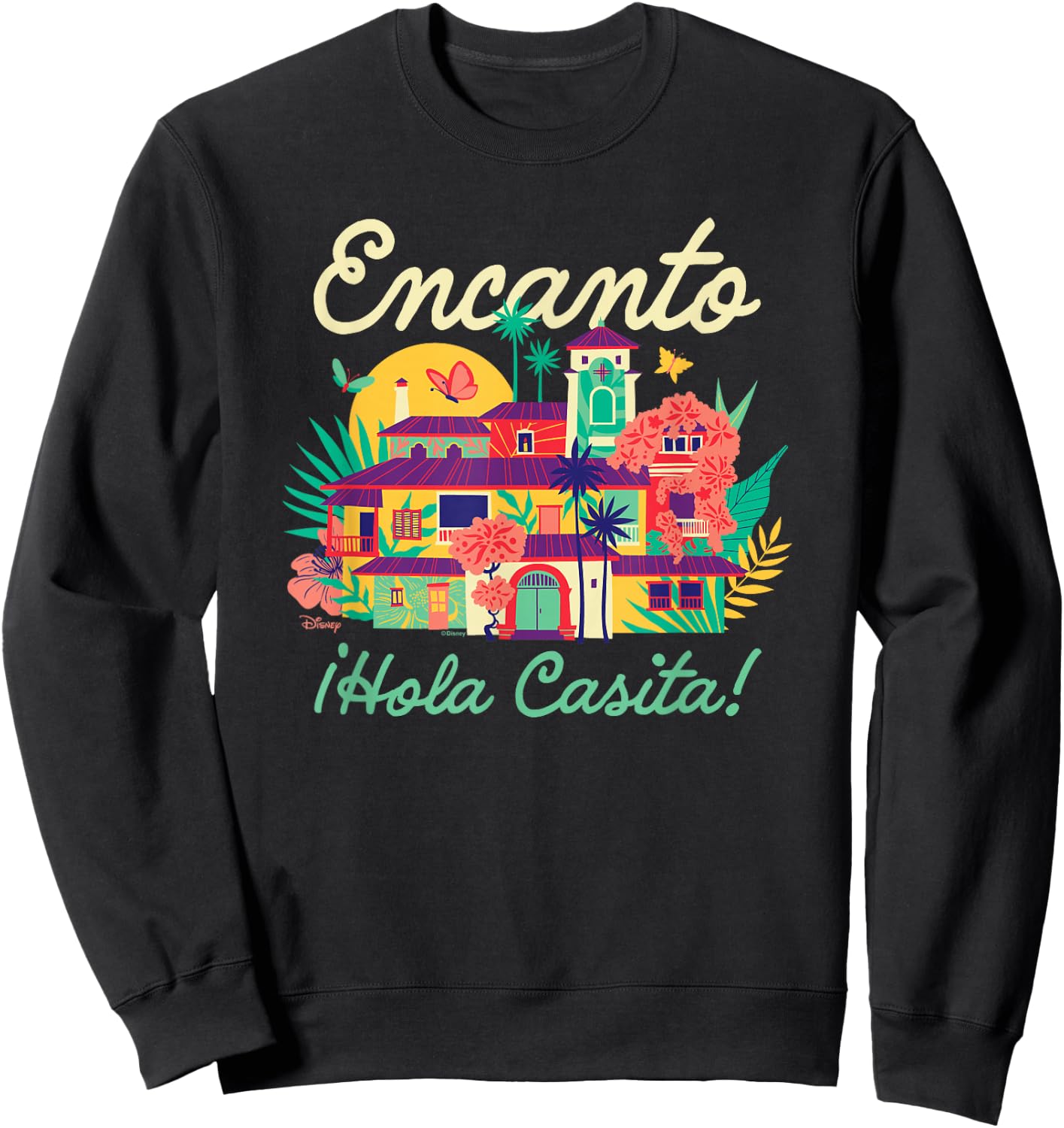 Encanto - Hola Casita Sweatshirt - Sweatshirt | Black