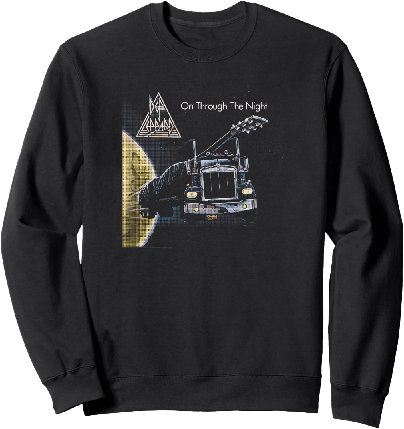 Def Leppard - On Through The Night Album Sweatshirt - Sweatshirt | Black