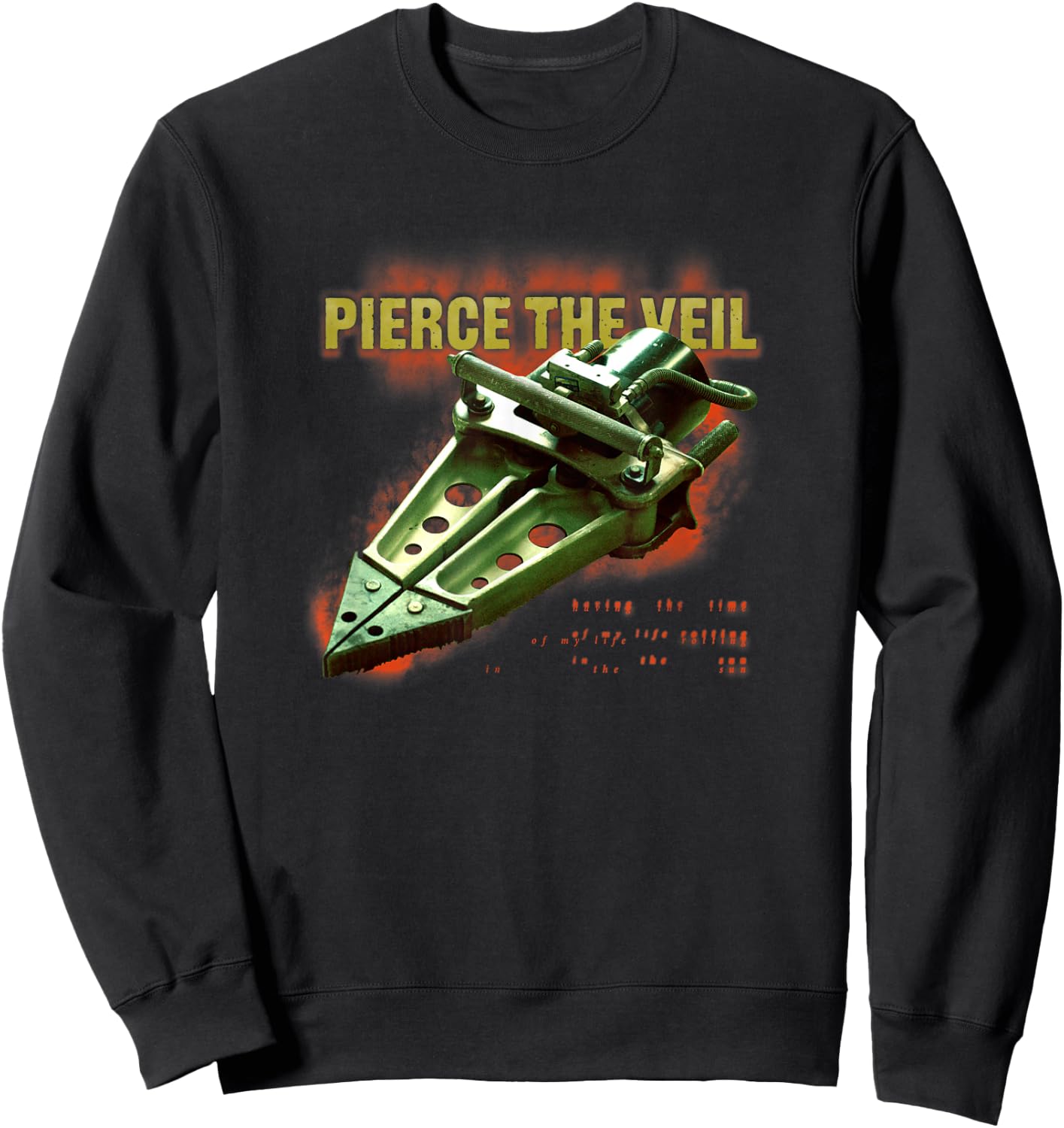 Pierce The Veil - Jaws Cover Sweatshirt - Sweatshirt | Black