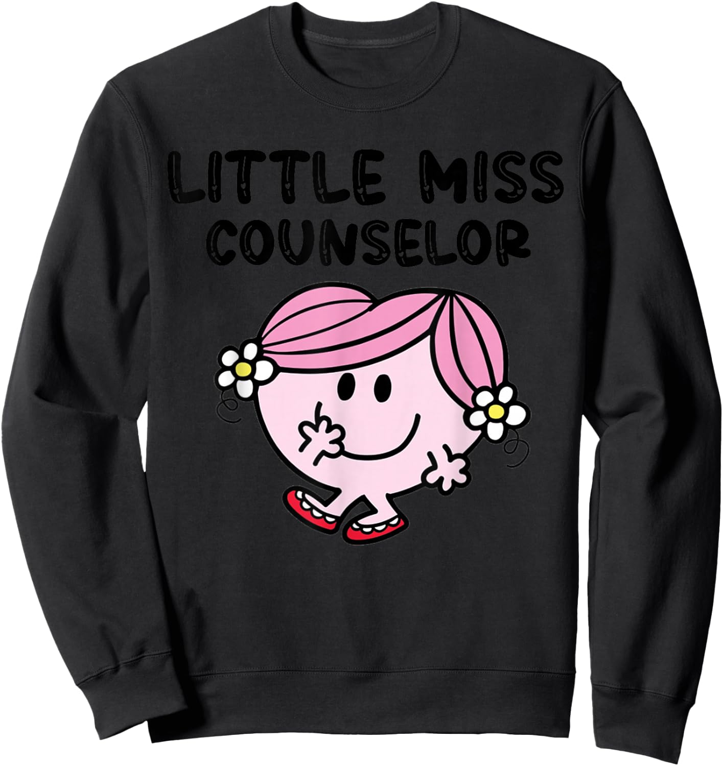 Teaching Staff Lover Little Miss Counselor Sweatshirt - Sweatshirt | Black