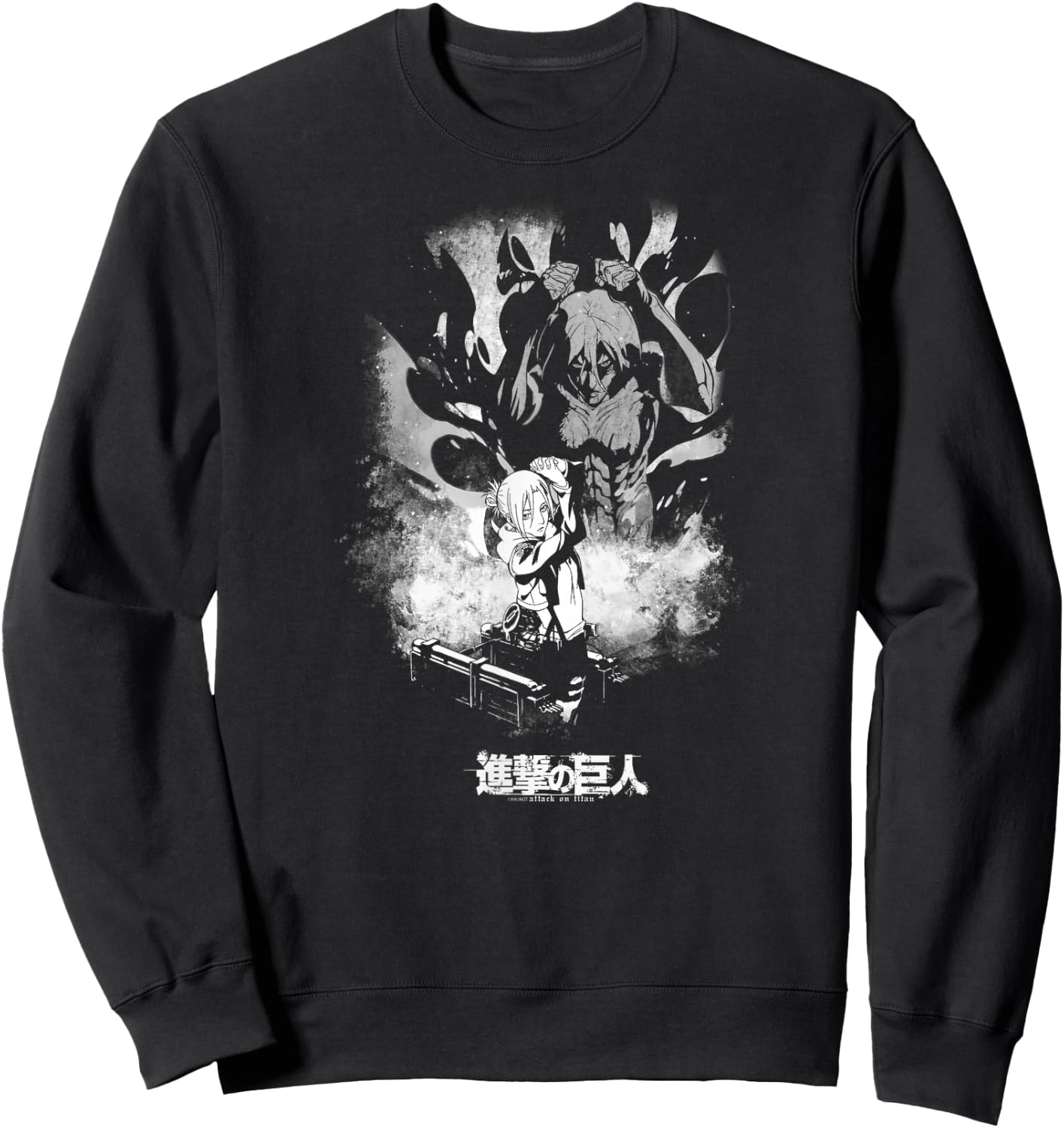 Attack on Titan Season 2 Annie Leonhart Titan AOT Anime Sweatshirt - Sweatshirt | Black