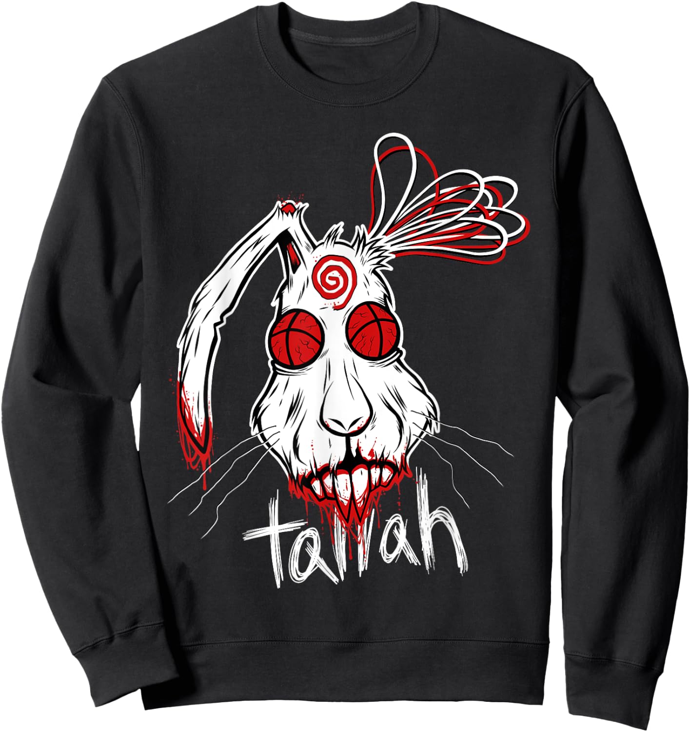 Tallah Rabbit Sweatshirt - Sweatshirt | Black