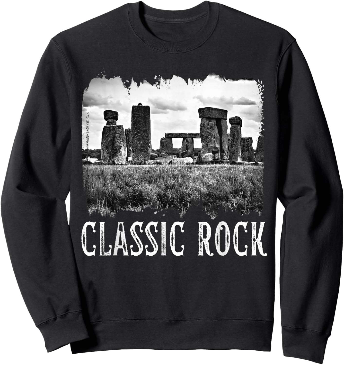 Stonehenge Souvenir Store Stonehenge England Souvenir Sweatshirt - Sweatshirt | Black