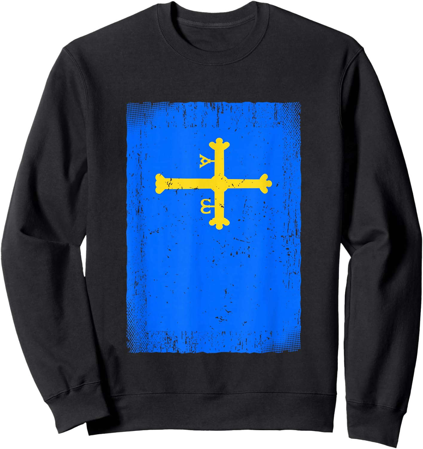 Asturias Flag Sweatshirt - Sweatshirt | Black