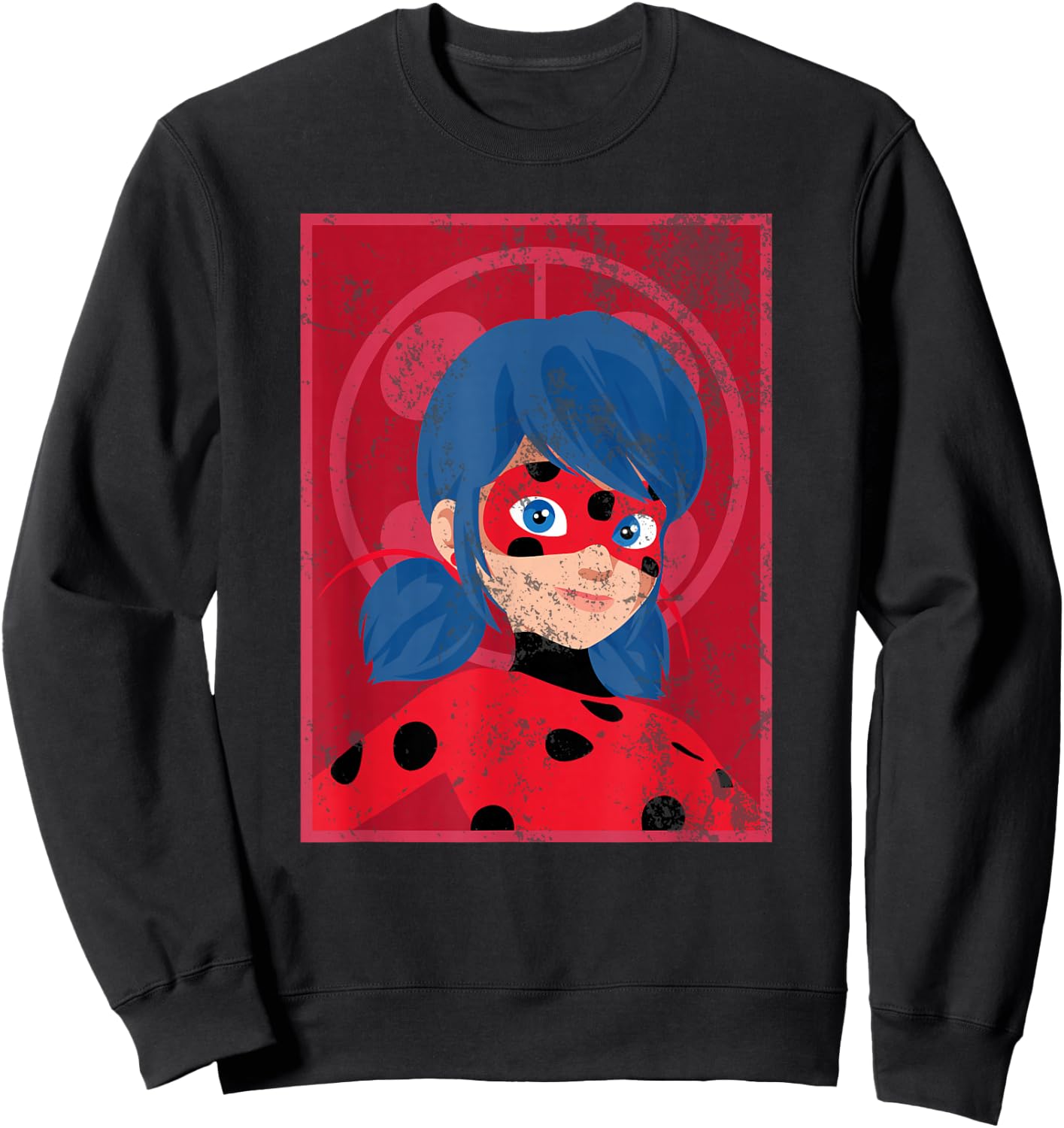 Miraculous Ladybug Vintage Collection with Ladybug Sweatshirt - Sweatshirt | Black
