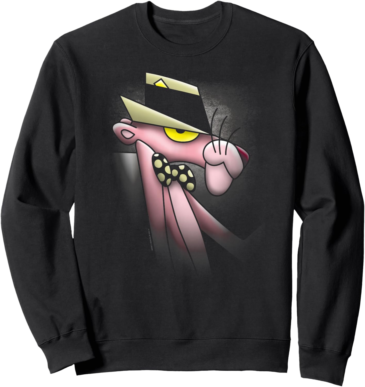 Pink Panther Smooth Panther Sweatshirt - Sweatshirt | Black