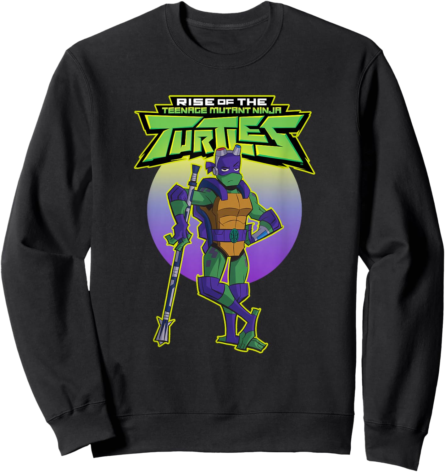 Donatello - Casual Style - Rise Sweatshirt - Sweatshirt | Black