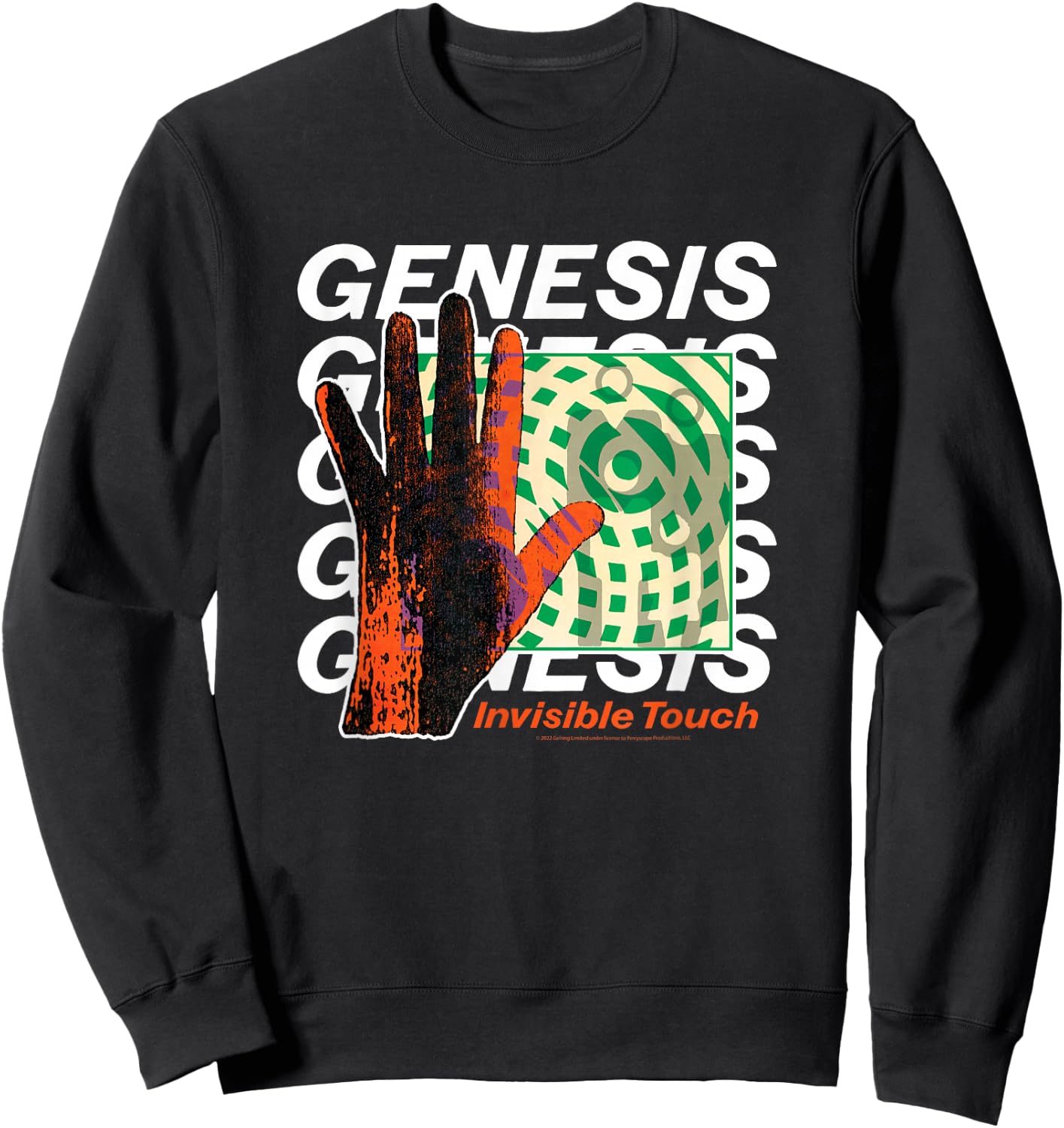 Genesis - Invisible Touch Sweatshirt - Sweatshirt | Black