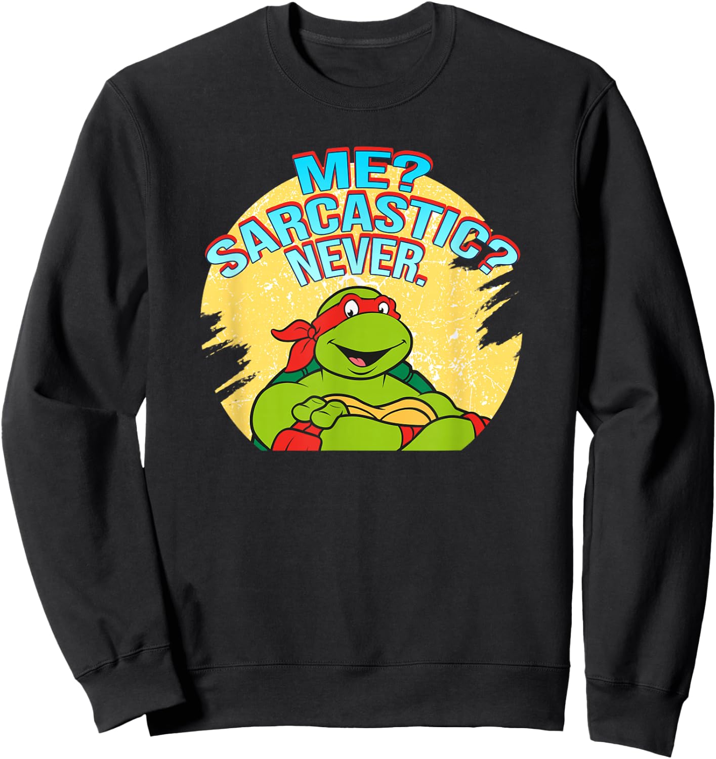 Raphael - Sarcastic Sweatshirt - Sweatshirt | Black