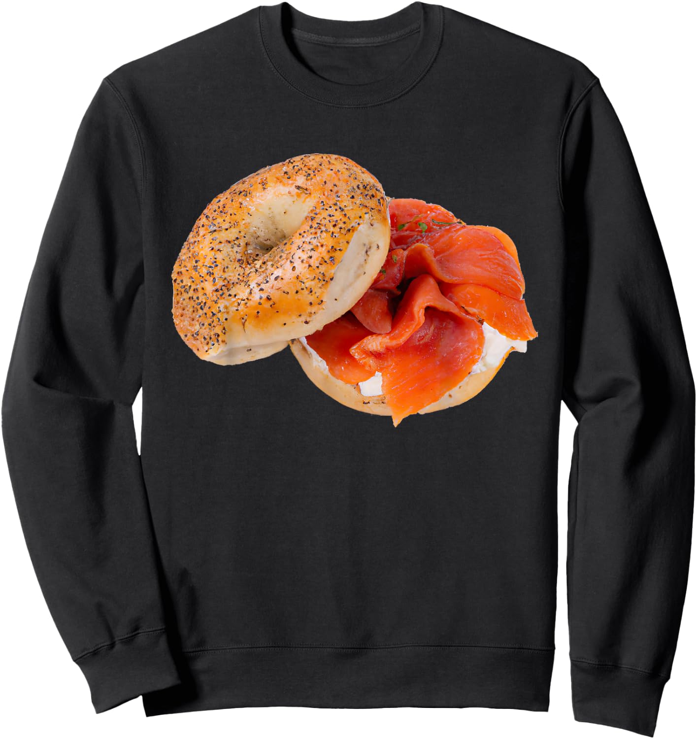 Lox Bagel Sandwich Sweatshirt - Sweatshirt | Black