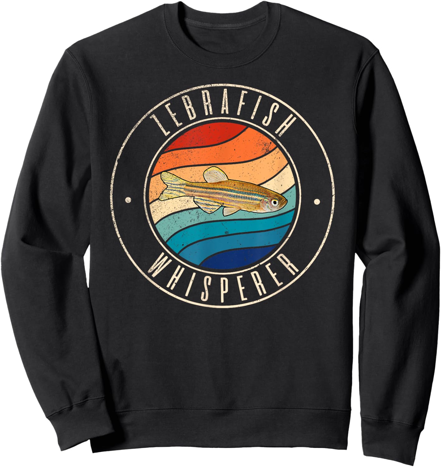 Zebrafish Whisperer Sweatshirt - Sweatshirt | Black