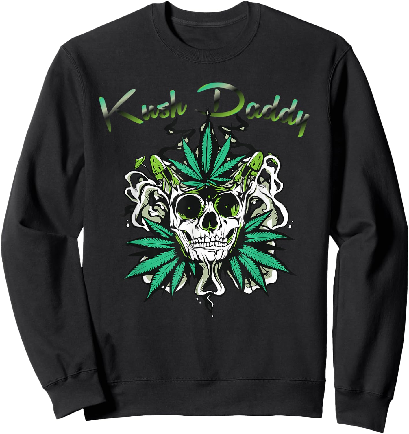 Kush Papa LOVE Sweatshirt - Sweatshirt | Black