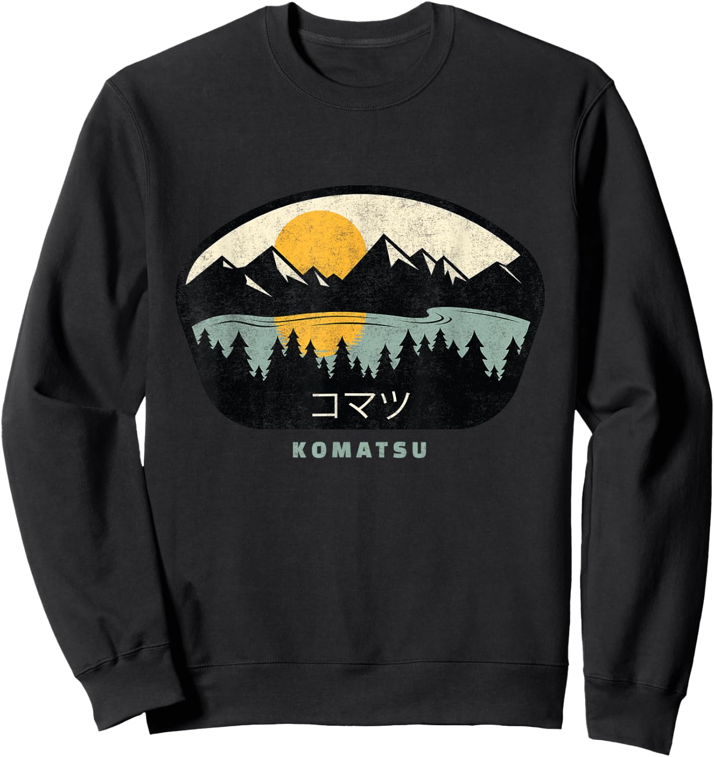Komatsu Japan, Komatsu Special Gift Komatsu Sweatshirt - Sweatshirt | Black