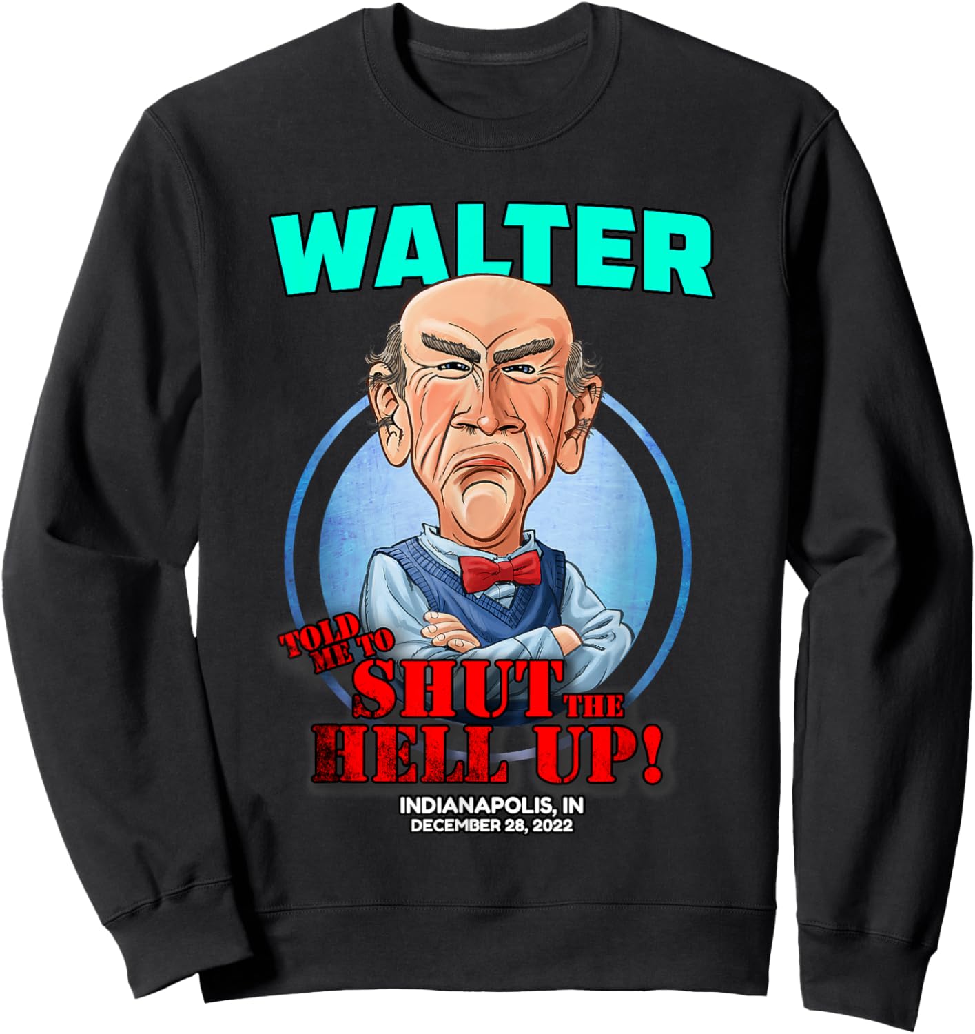 Walter Indianapolis, IN (2022) Sweatshirt - Sweatshirt | Black