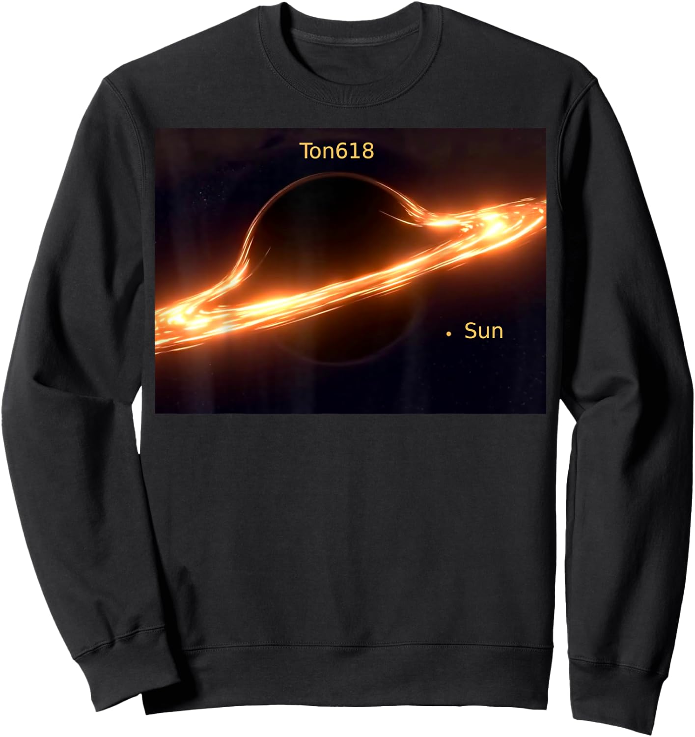 Ton618 Sweatshirt - Sweatshirt | Black