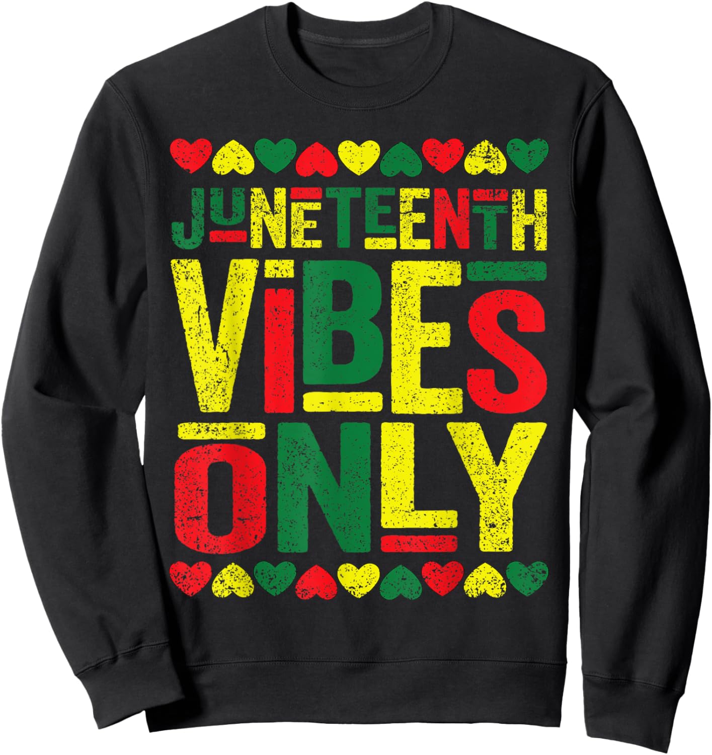 Juneteenth Cool Vibes Black History African American Sweatshirt - Sweatshirt | Black