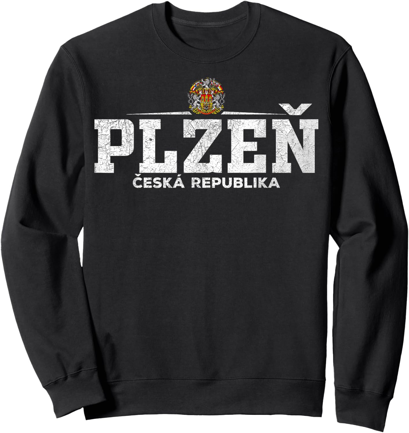 Plzen / Pilsen Czech Republic / Ceska Republika Sweatshirt - Sweatshirt | Black