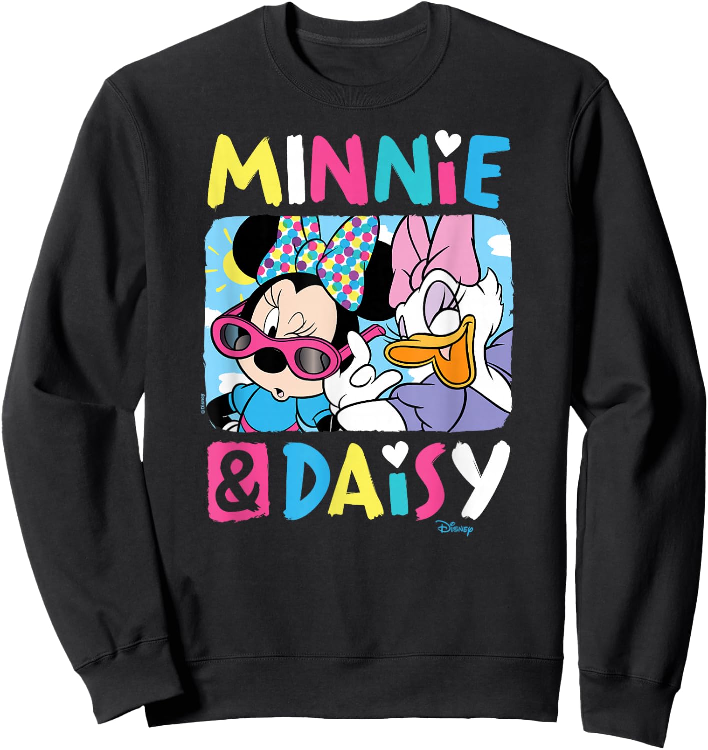 Minnie Mouse and Daisy Duck Sweatshirt - Sweatshirt | Black