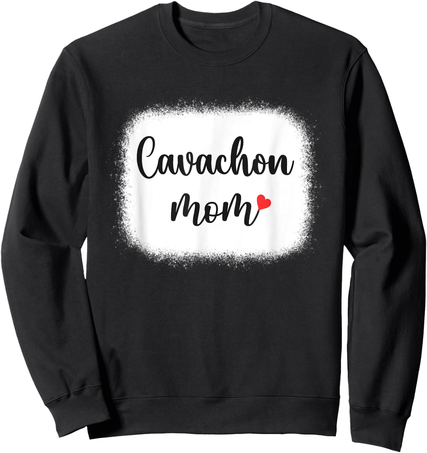 Cavachon Dog Mom Cavachon Lovers Gift Sweatshirt - Sweatshirt | Black