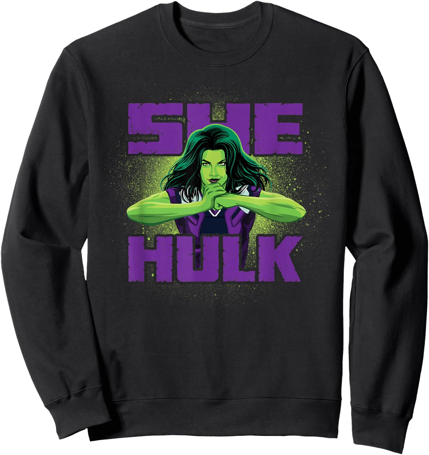 Marvel Studios She-Hulk is Ready for Anything Disney+ Sweatshirt - Sweatshirt | Black