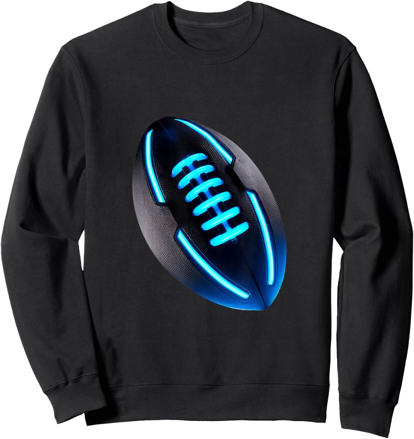 Neon Football Sweatshirt - Sweatshirt | Black
