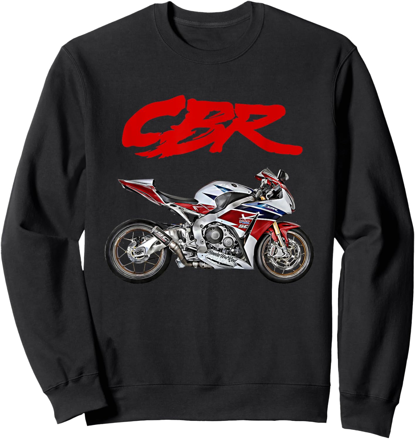 CBR,Motorcycle,Motorbike,Road Racing,Biker,Sportsbike,CBR Sweatshirt - Sweatshirt | Black