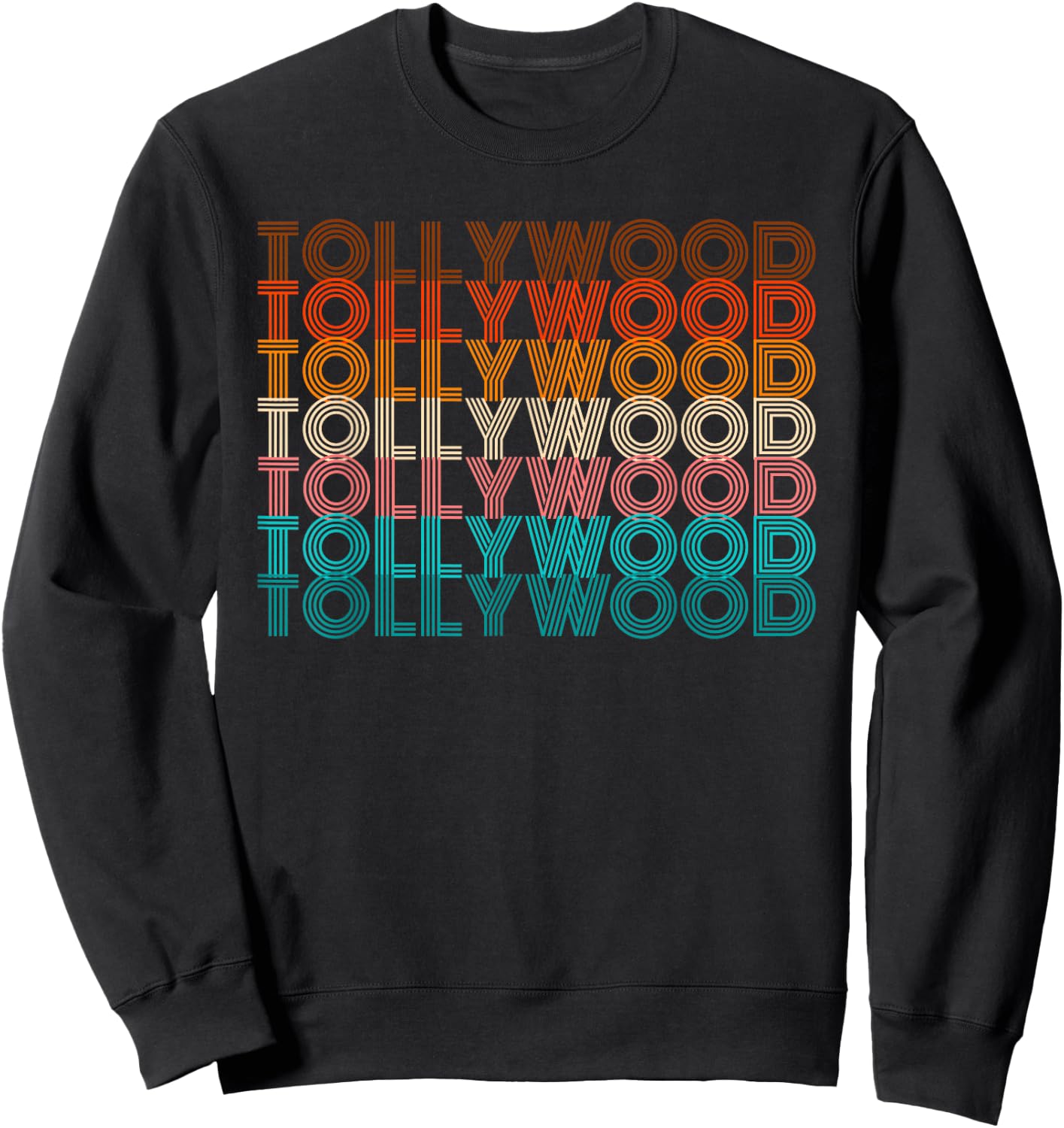 Telugu Movie Tollywood Vintage Retro Style Indian Movie Love Sweatshirt - Sweatshirt | Black