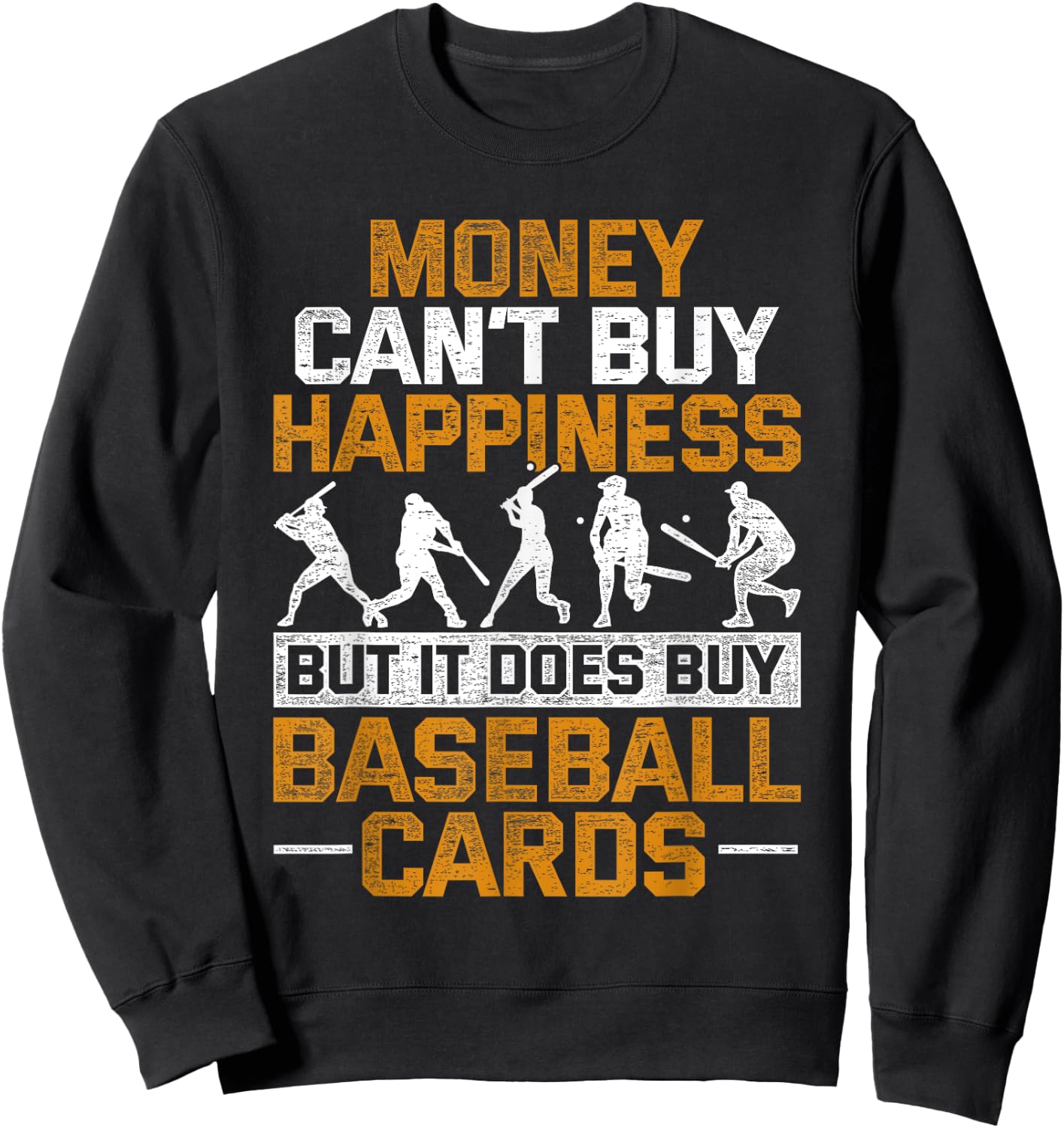 Baseball Card Collector Sweatshirt - Sweatshirt | Black